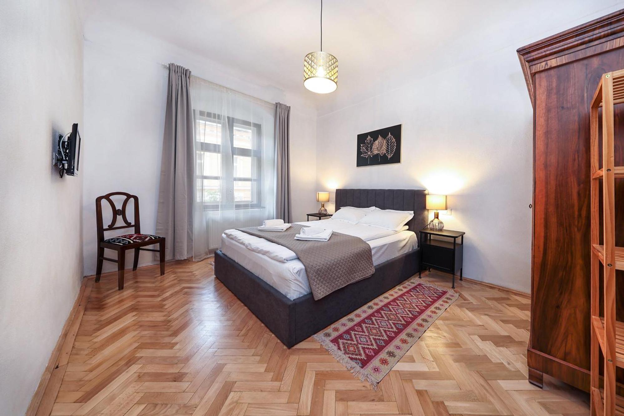 Hirscher Apartments 브라쇼브 객실 사진
