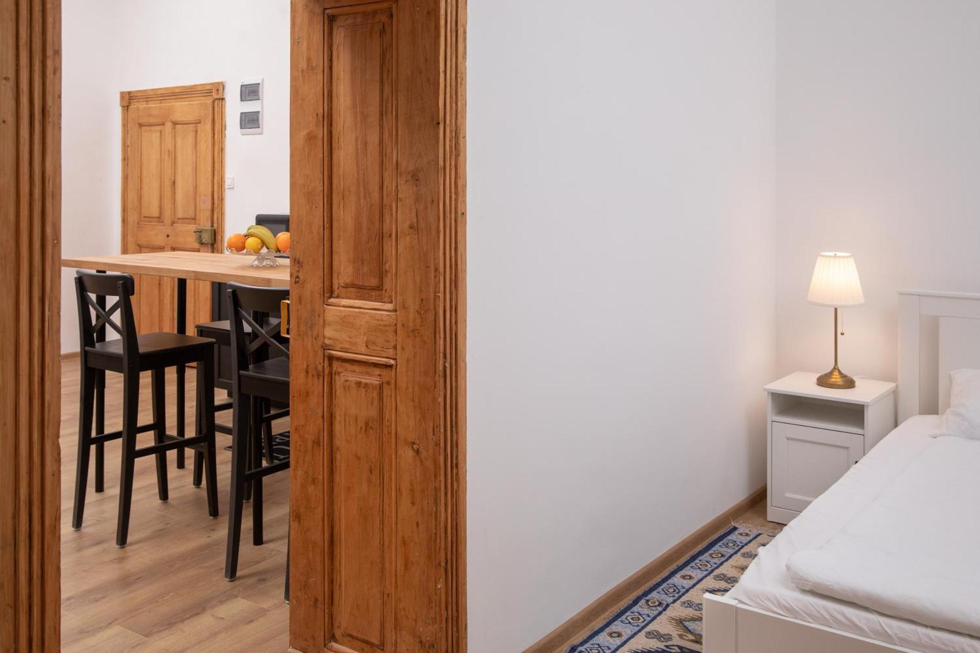 Hirscher Apartments 브라쇼브 객실 사진